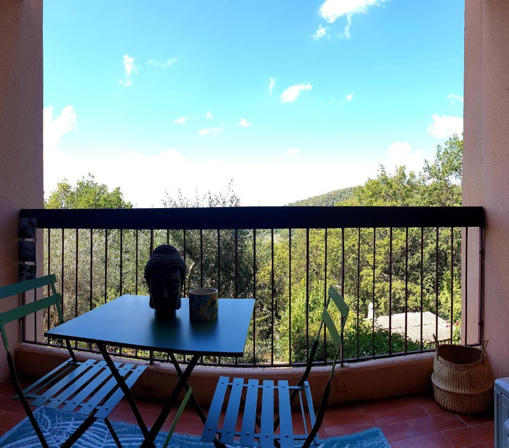 Au Balcon D'Azur, Calme, Climatisation Apartment Grasse Luaran gambar